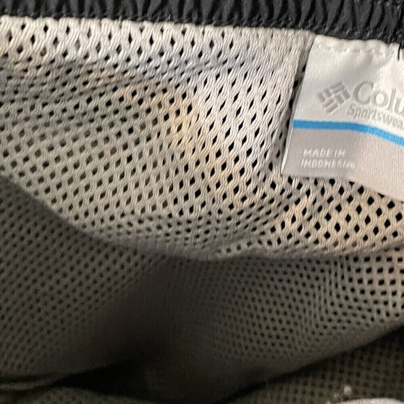 Columbia Rapid Creek Black Nylon Swim Shorts Mesh Lining Mens Size XL NEW - Picture 5 of 8